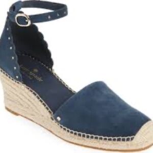 Kate Spade Blue Wedges